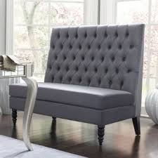 upholstered bench with back you'll love