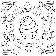 Originated in the online comic everyday cute, by claire belton and andrew duff, pusheen appeared on it's own website and many other comic websites and. Pusheen Coloring Pages Best Coloring Pages For Kids Unicorn Coloring Pages Pusheen Coloring Pages Cupcake Coloring Pages