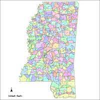 Explore more like mississippi county map with zip codes. Editable Mississippi Map With Counties Zip Codes Illustrator Pdf Digital Vector Maps