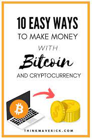2/22/21 a lot of people are into bitcoin and cryptocurrencies in order to make a quick buck. 10 Easy Ways To Make Money With Bitcoin And Cryptocurrency Finance Bitcoin Kryptowahrung Geld Geld Verdienen