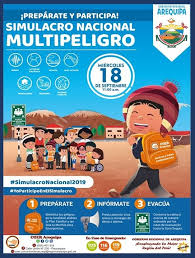 Remisión del consolidado regional del simulacro nacional a la dirección general de protección civil. Simulacro Nacional Mdjh