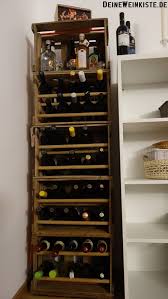 Jetzt heißt es ordnung schaffen, auch beim weinvorrat! Getrankeregel Weinregal Aus Weinkisten Weinkisten Weinregal Ideen Weinregale