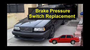 This procedure applies to all p80 vehicles, including: Brake Pressure Switch Sensor Replacement Volvo S70 V70 850 Etc Votd Youtube