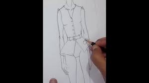 رسم أسكتش مع التلوين الجزء الاول fashion design drawing sketch male sketch art male