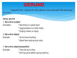 Gerund synonyms, gerund pronunciation, gerund translation, english dictionary definition of gerund. Gerund As Object Of Preposition Meaning Bagikan Contoh