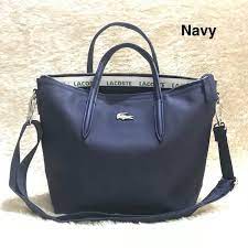 Tas pinggang model laser gaya korea. Tas Crocodile Termurah Cewek Branded Import Batam Selempang Lcost Sling Tote Navy Shopee Indonesia