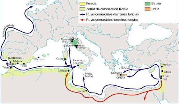 HISTORIA ANTIQUAE: Los fenicios y la odisea del mar.