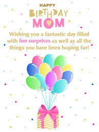 Fun Surprises Happy Birthday Card For Mother Birthday Greeting Cards By Davia Birthday Cards For Mother Happy Birthday Cards Birthday Cards