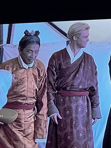Mako and Uncle Iroh in Seven Years in Tibet