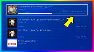 Gta 5 Gets A New Update On Playstation 4 Version 1 29 Youtube