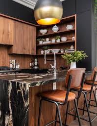 Just because the cabinets are dark, doesn;t mean a lot. See How Wood Cabinets Wow In These 60 Kitchens Bathrooms House Home