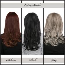 Georgia fowler (middle) and model (right) rock zala's chestnut brown in 20, carol zhu (left) wears natural black 24 after a year or so. How To Choose Your Color Of Hair Extensions Lox Hair Extensions