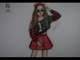 how to draw fashion sketches step by step fashion sketches sketches fashion drawing