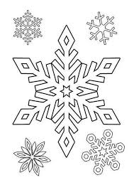 Black snowflake clipart easy snowflake coloring pages. Coloring Pages Snowflake Coloring Page