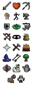 Old School Runescape Skills Sticker By Slice Of Pizzo White Background 3 X3 Old School Runescape Runescape Wallpaper Old School