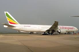 ethiopian airlines boeing 777 36ner et ask ras dashen at