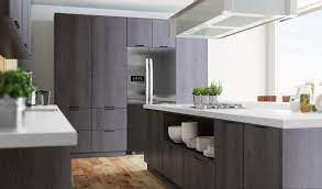 $180,000 the reason this ikea kitchen is so much more expensive is that the entire room the kitchen is sitting in is a complete addition. Varsta Charcoal Klearvue Cabinetry