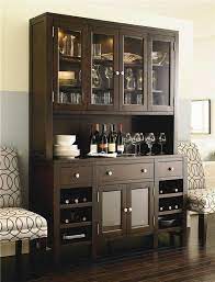 China Cabinet Bar I Like It Would Like It More Without The Wine Storage Need More Close Crockery Cabinet Design Crockery Unit Design Dining Room Cabinet