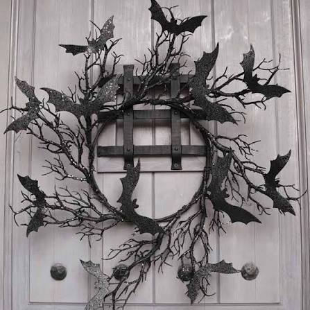 Stylish Halloween Wreath