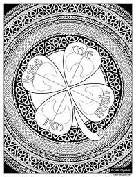 Each one is more intricate than the previous and is a wonderful. Kiss Me I M Irish Coloring Page Color With Jade