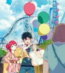 The Devil Is A Part Timer Maou And Emi Hataraku Maou Sama Sadao Maou And Emi Yusa At Amusement Park Hataraku Maou Sama Anime Art Anime
