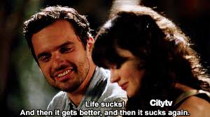 Student life, as told by New Girl quotes.