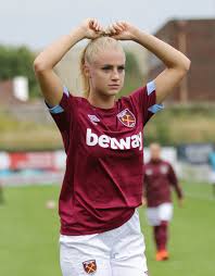 The swiss international has put pen to paper on a new deal with the irons, committing her future to the fa wsl side are a successful first season in claret and blue. Alisha Lehmann Wikipedia