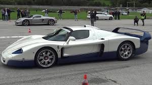 The maserati mc12 is a supercar produced by maserati as a road car (for homologation) from which they developed a fia gt championship racing variant. Maserati Mc12 With Custom Exhaust Will Give You Goosebumps