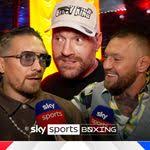 Tyson Fury, Conor McGregor, Oleksandr Usyk, and more give their thoughts