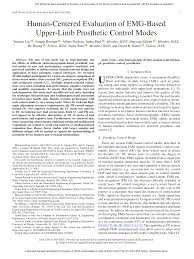 Human-Centered Evaluation of EMG-Based Upper-Limb Prosthetic Control Modes