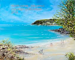 Make your holiday a memorable one with a stay in salcombe. North Beach Salcombe South Devon Gail Morris Art