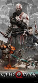 How to set a kratos wallpaper for an android device? Kratos And Atreus God Of War 4 4k 2018 Iphone Xs Iphone God Of War 4 Hd 1125x2436 Wallpaper Teahub Io