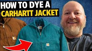 How To Dye A Carhartt Jacket Using Rit Dye