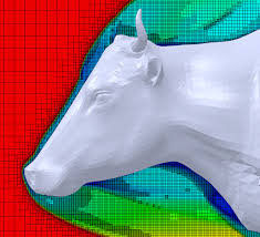 Cows are quite aerodynamic and have been known to reach speeds up to 120mph. Can Cows Fly Floefd Investigates