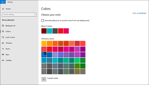 The window color and appearance screen opens. Change Your Desktop Background Color