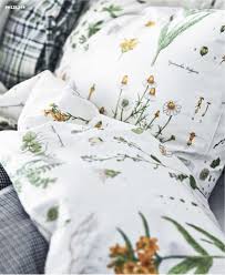 20 New Things For Your Home This Fall From Ikea Botanical Bedroom Murphy Bed Ikea Ikea Duvet