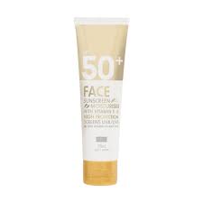 Matte, oil free finish makes this tinted face lotion a perfect everyday sunscreen; Spf50 No Tint Face Moisturiser Sunscreen