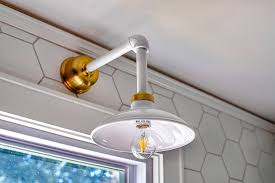 vintage lighting adds retro style to