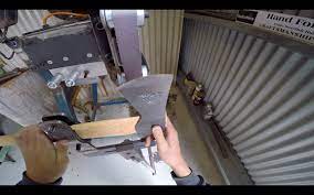 Sharpening with a hand file. Axe Grinding Sharpening Youtube