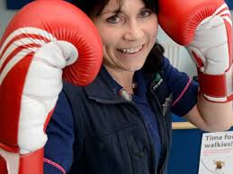 Vanessa boxing clever for charity