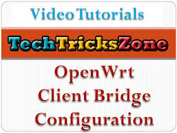 Openwrt bridge mode how to. Openwrt Configuration In Bridge Mode Step To Step With Non Openwrt Access Point Youtube