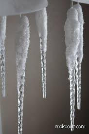 Winter Decorating Icicle Chandelier Makoodle Winter Wonderland Decorations Winter Diy Winter Wonderland Party