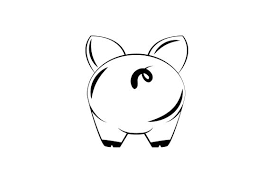 Download Pig Backside Svg Cut File By Creative Fabrica Crafts Creative Fabrica SVG Cut Files