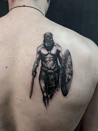 The game is the sixth installment in the god of war series and the fourth chronologically. Tattoo Uploaded By Alexey Vorobyov Spartan Spartantattoo Realistictattoo Black Gray 1403616 Tattoodo