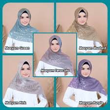 Acara akad nikah tidaklah serumit ketika acara panggih pengantin. Jual Kerudung Hijab Atakaye Voal Segi Empat Motif Untuk Akad Nikah Jakarta Timur Sumber Rahmatan Tokopedia