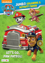 Great savings & free delivery / collection on many items. Paw Patrol Jumbo Coloring And Activity Book Bendon