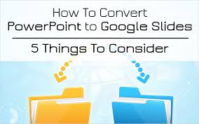 All in all, powerpoint doesn't always play too nicely with google slides, but these 5 points will help you make the transition from powerpoint to google slides a lot smoother. How To Convert Powerpoint To Google Slides 5 Things To Consider Get My Graphics