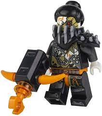 new LEGO Ninjago Hunted Minifig - Heavy Metal (Faith) w/ hair, weapon foil  pack | eBay