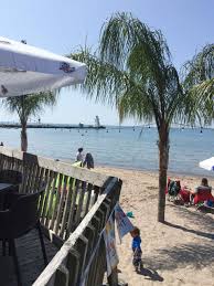 A port is a maritime facility comprising one or more wharves or loading areas, where ships load and discharge cargo and passengers. Port Dover Beach Day Chic Everywhere