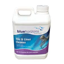 The two problems pool owners typically face are oil and grime and calcium deposits along the waterline. Blue Horizons Swimming Pool Tile And Liner Cleaner 2 Litre